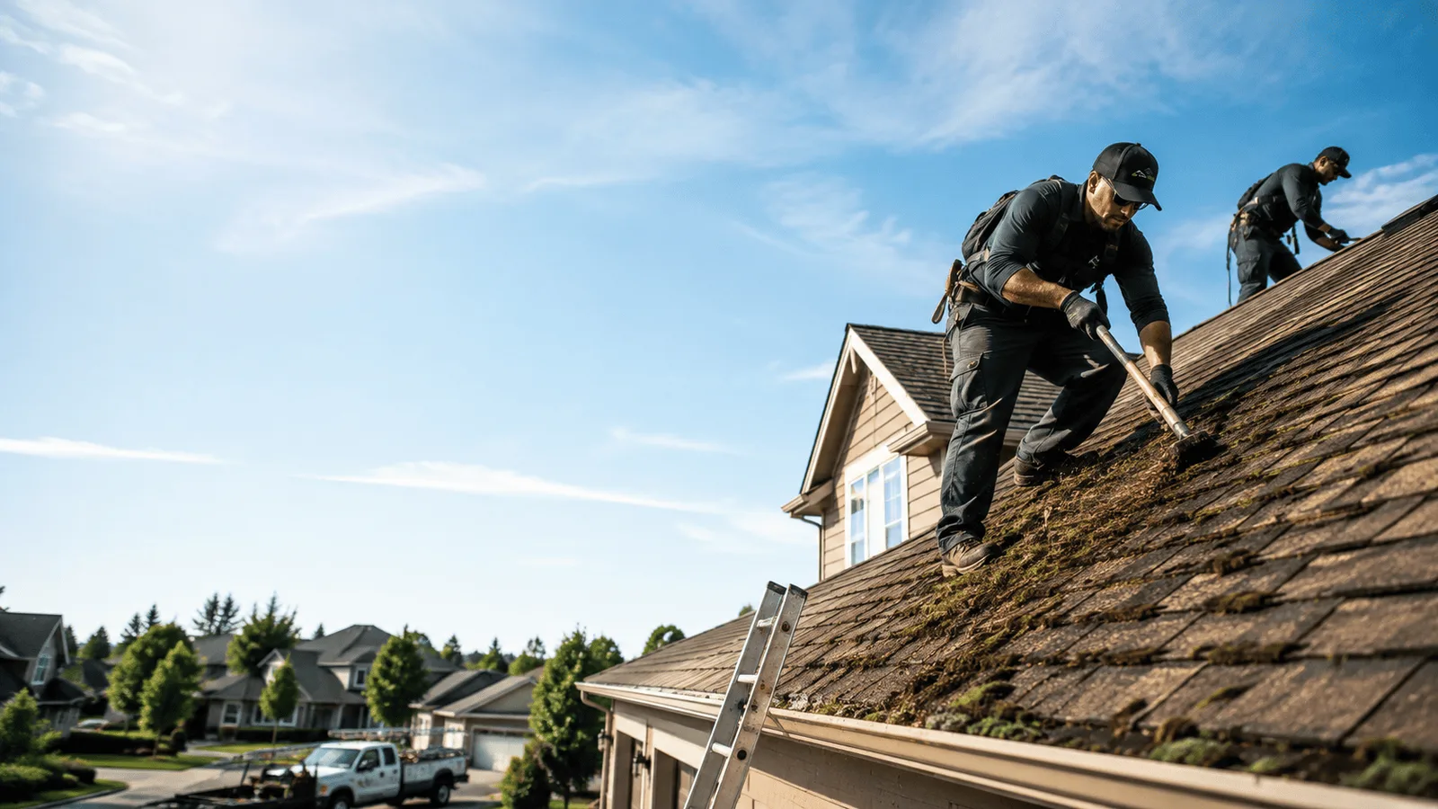 Roof Moss Removal in Stony Brook, NY near me